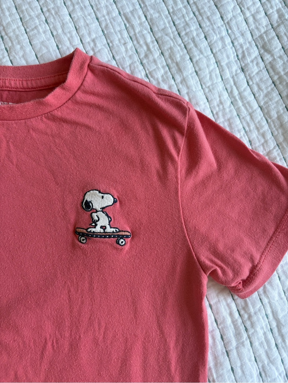 Adorable Snoopy Skate Tee